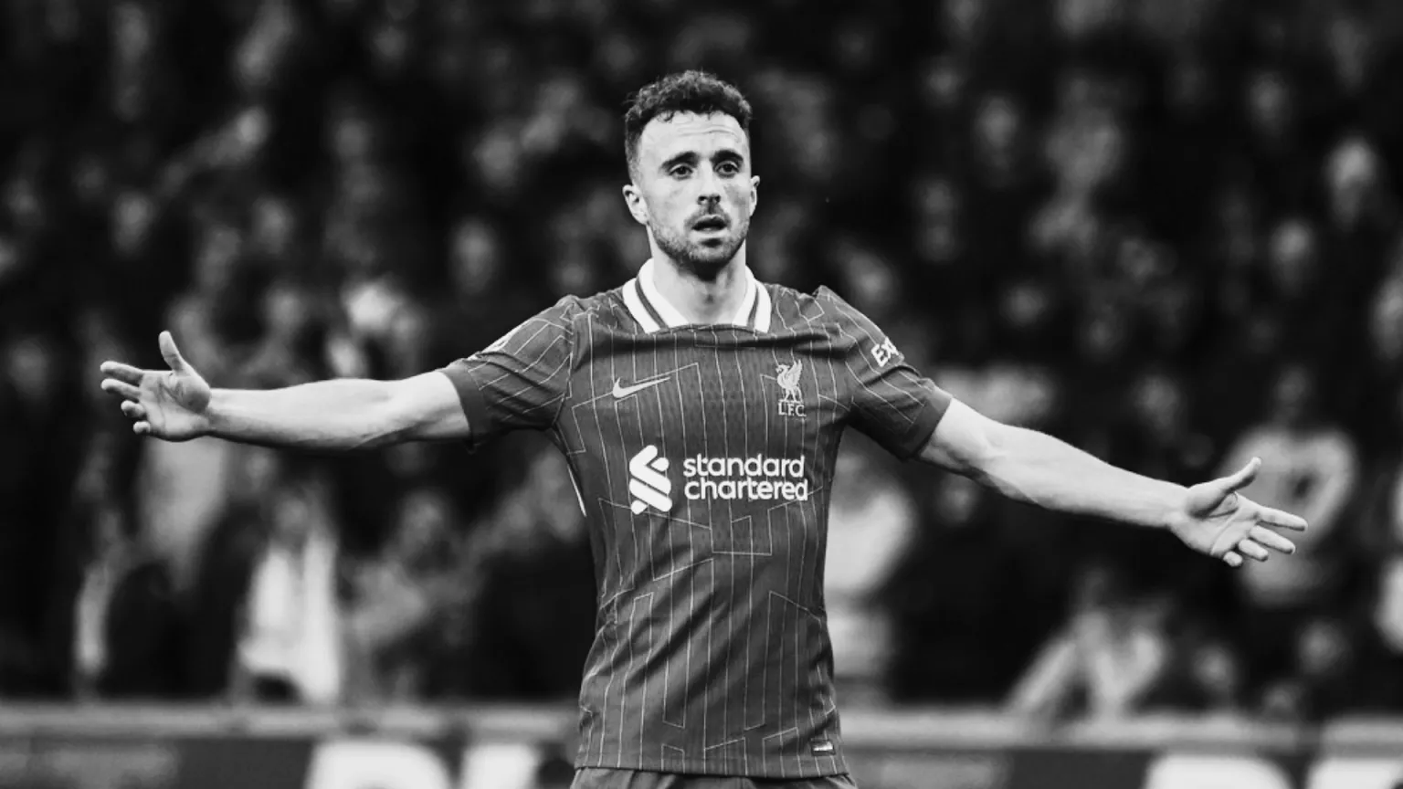 La estrella del Liverpool y Portugal Diogo Jota, muere a los 28 años en un accidente automovilístico en España.