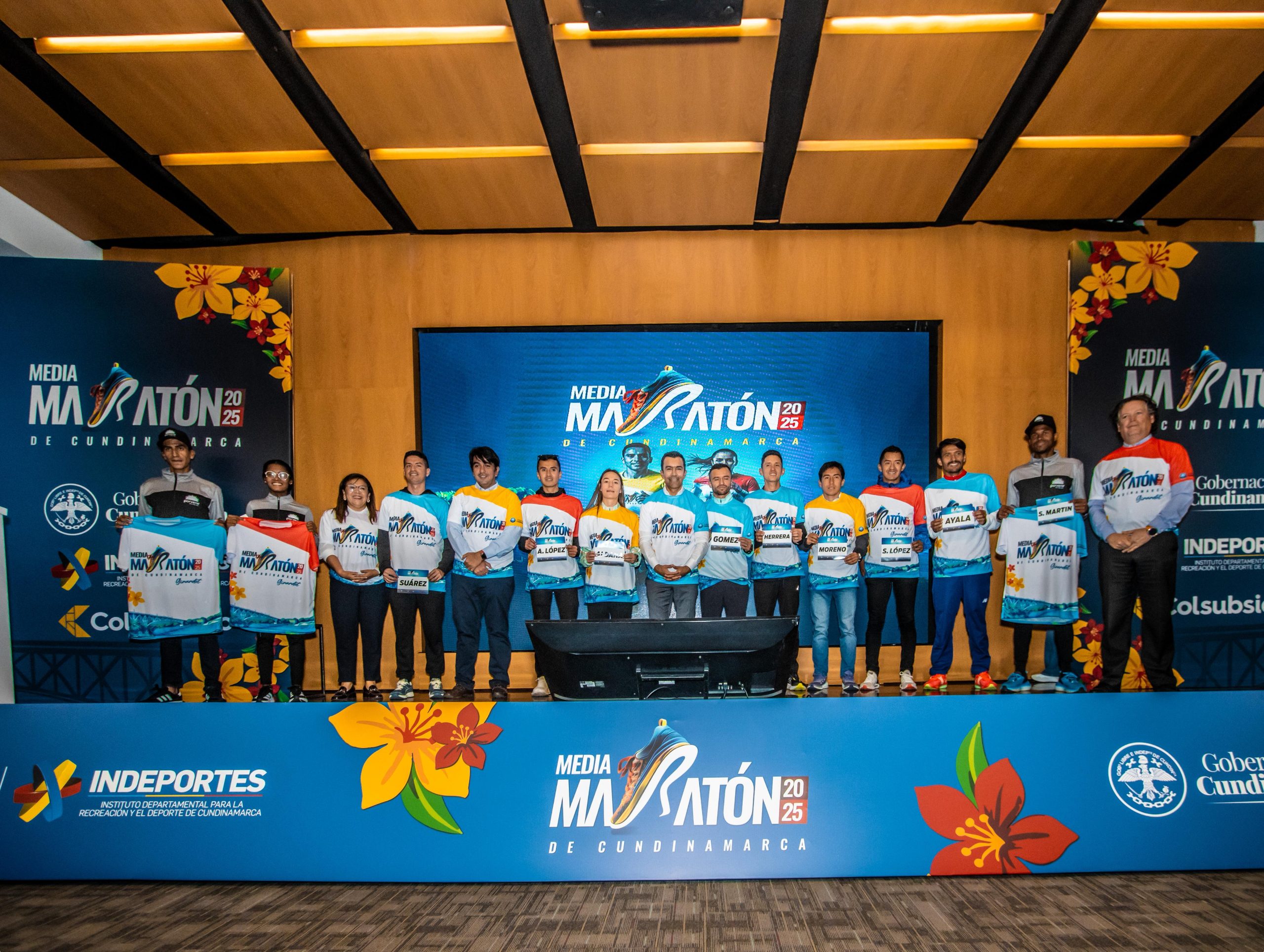 Gobernador Jorge Rey presenta la 2.ª Media Maratón de Cundinamarca ¡Correremos junto al río Magdalena!