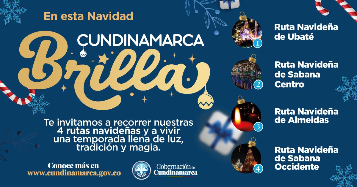 Rutas Navideñas Cundinamarca 2025: Descubre 4 Caminos de Magia.